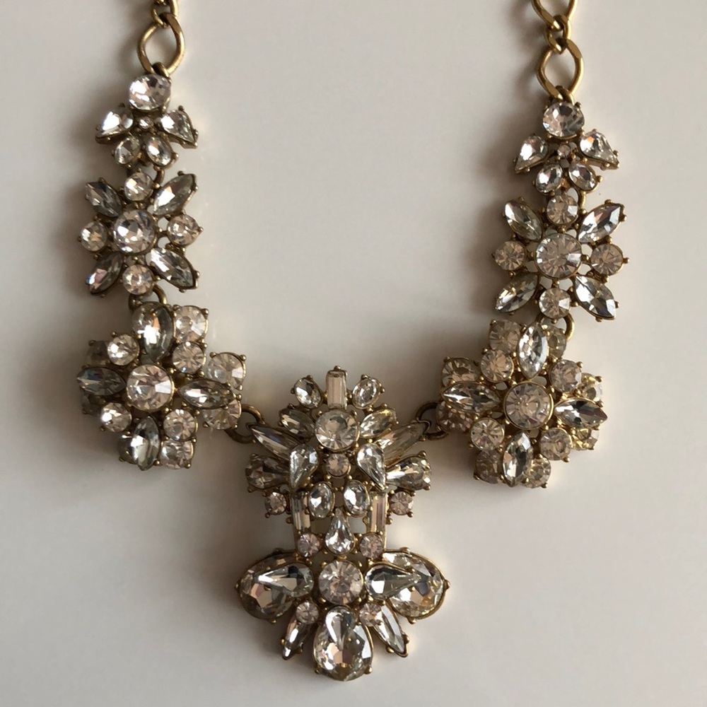J.Crew factory crystal necklace